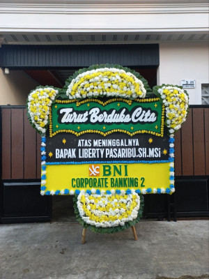 Papan Bunga Duka di Tanjung Tiram